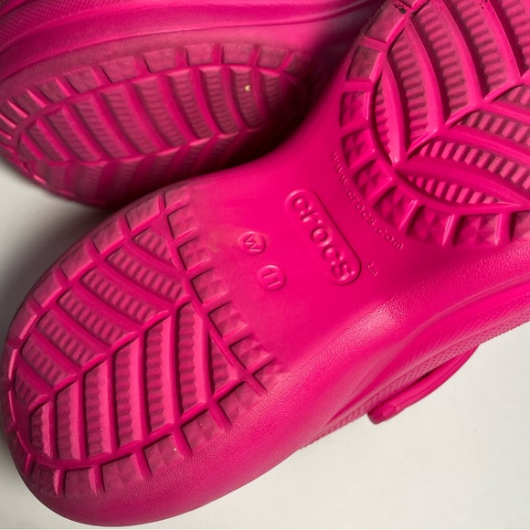 platform pink crocs size 11 in women - Picture 4 of 5
